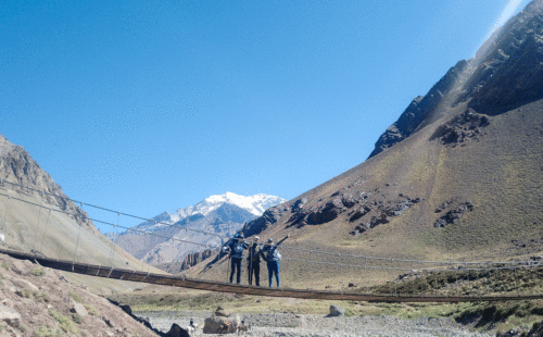 Trekking a Plaza Francia