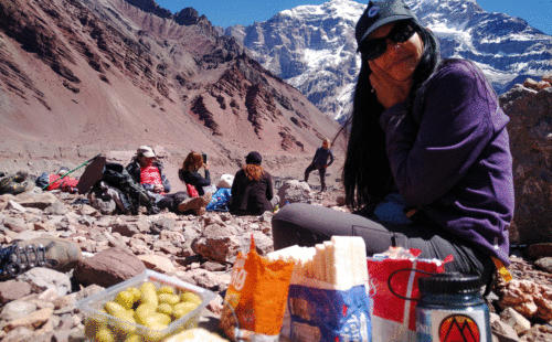 Trekking a Plaza Francia