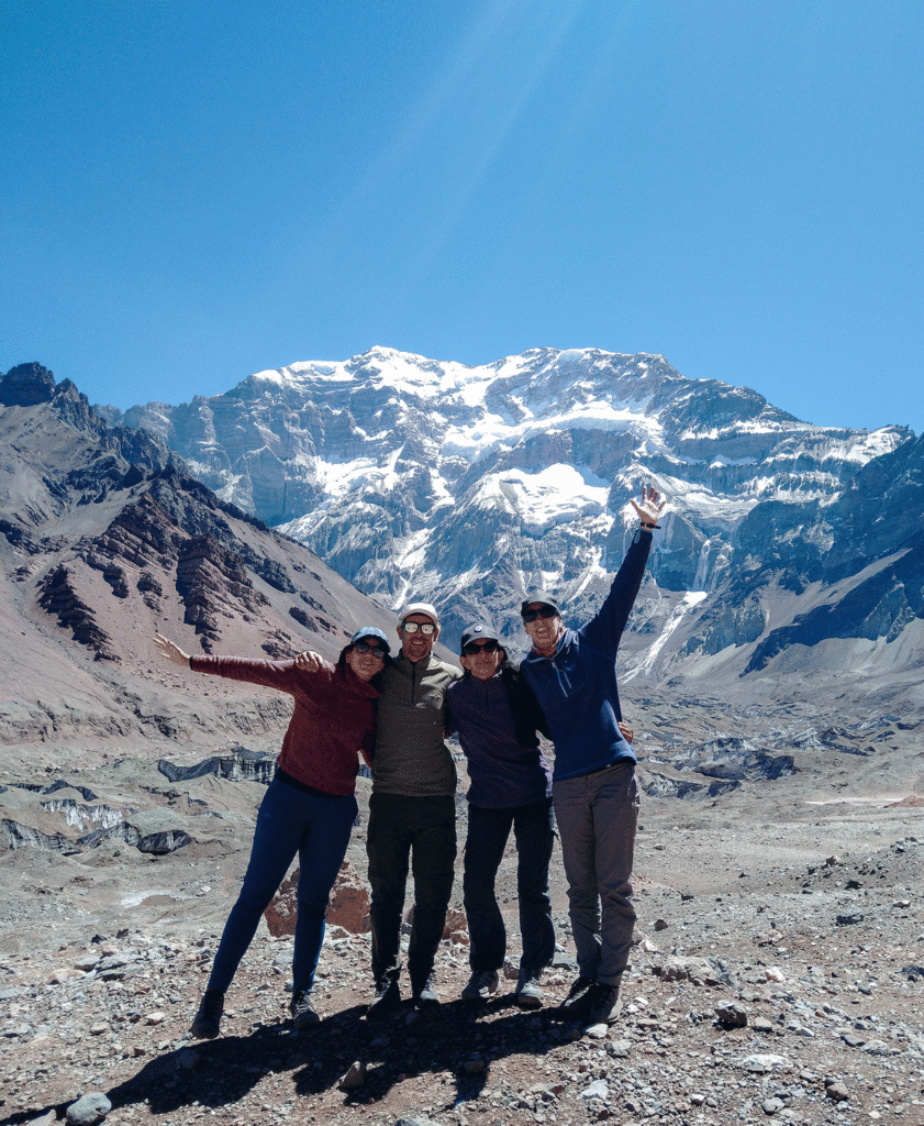 Trekking a Plaza Francia