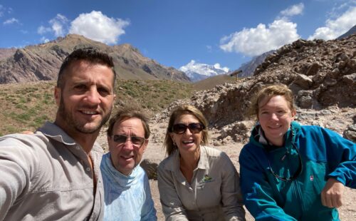 Trekking a Plaza Francia