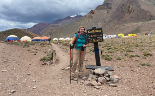 Trekking a Plaza Francia