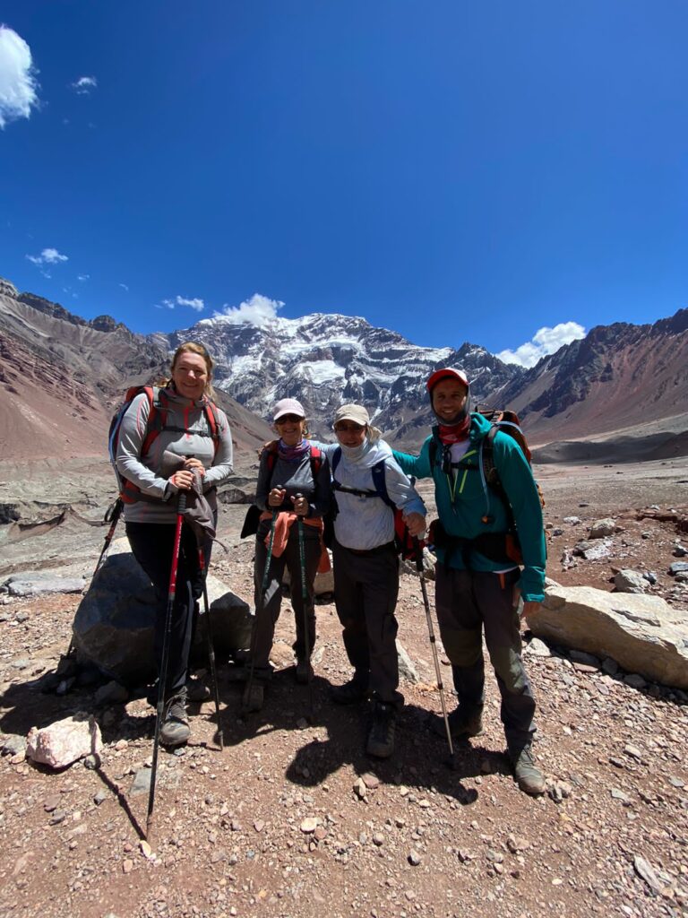 Trekking a Plaza Francia